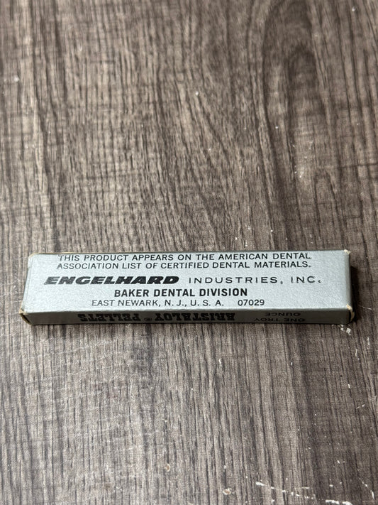 Vintage 1ozt Engelhard Aristaloy Pellets (Dental Silver)