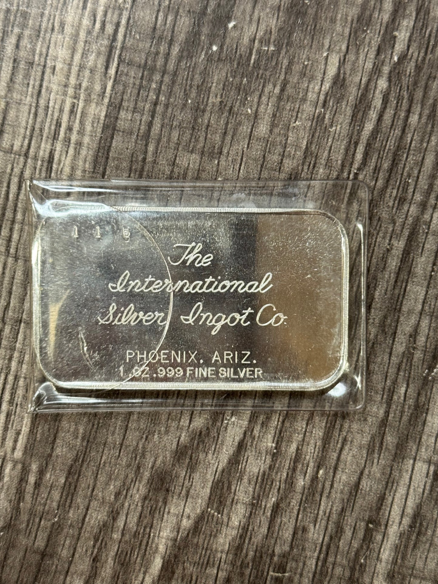 Adolph Hitler’s Gun ISIC 1 oz Silver Bar