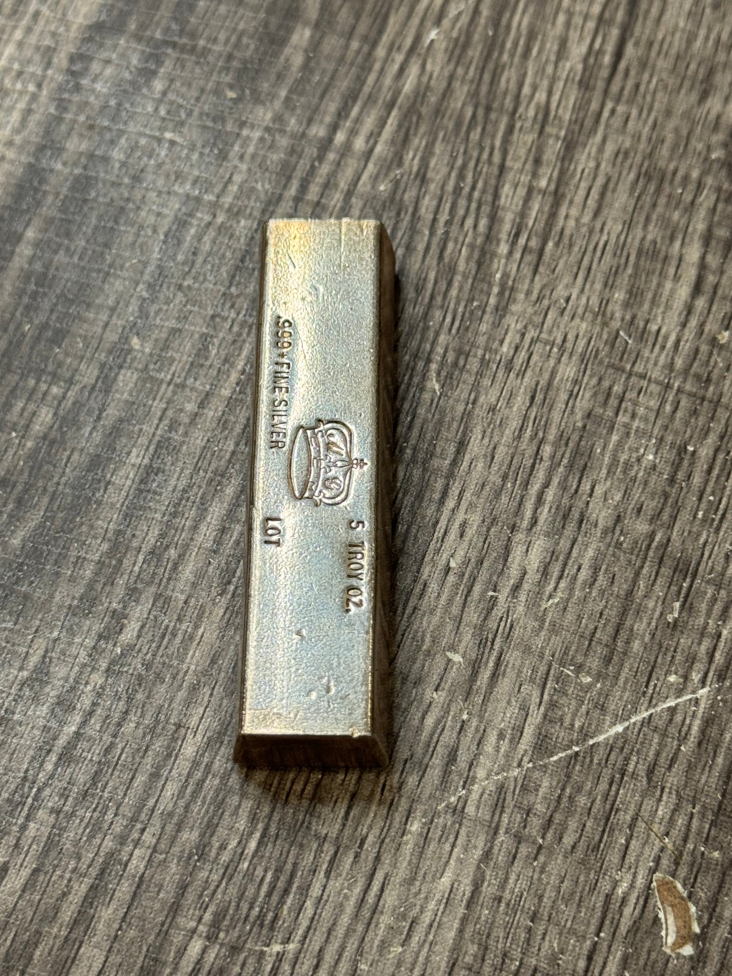 CCM 5oz Vintage Silver Bar