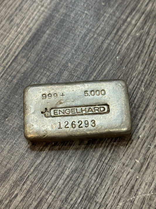Engelhard 3rd Series Bull Bar Silver